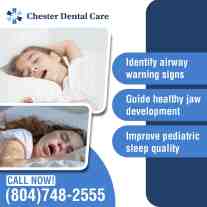 Children sleeping with open mouths alongside key benefits of pediatric airway screening, including identifying airway warning signs, supporting healthy jaw development, and improving sleep quality.