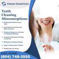 Dental cleaning myths by Chester Dental Care.